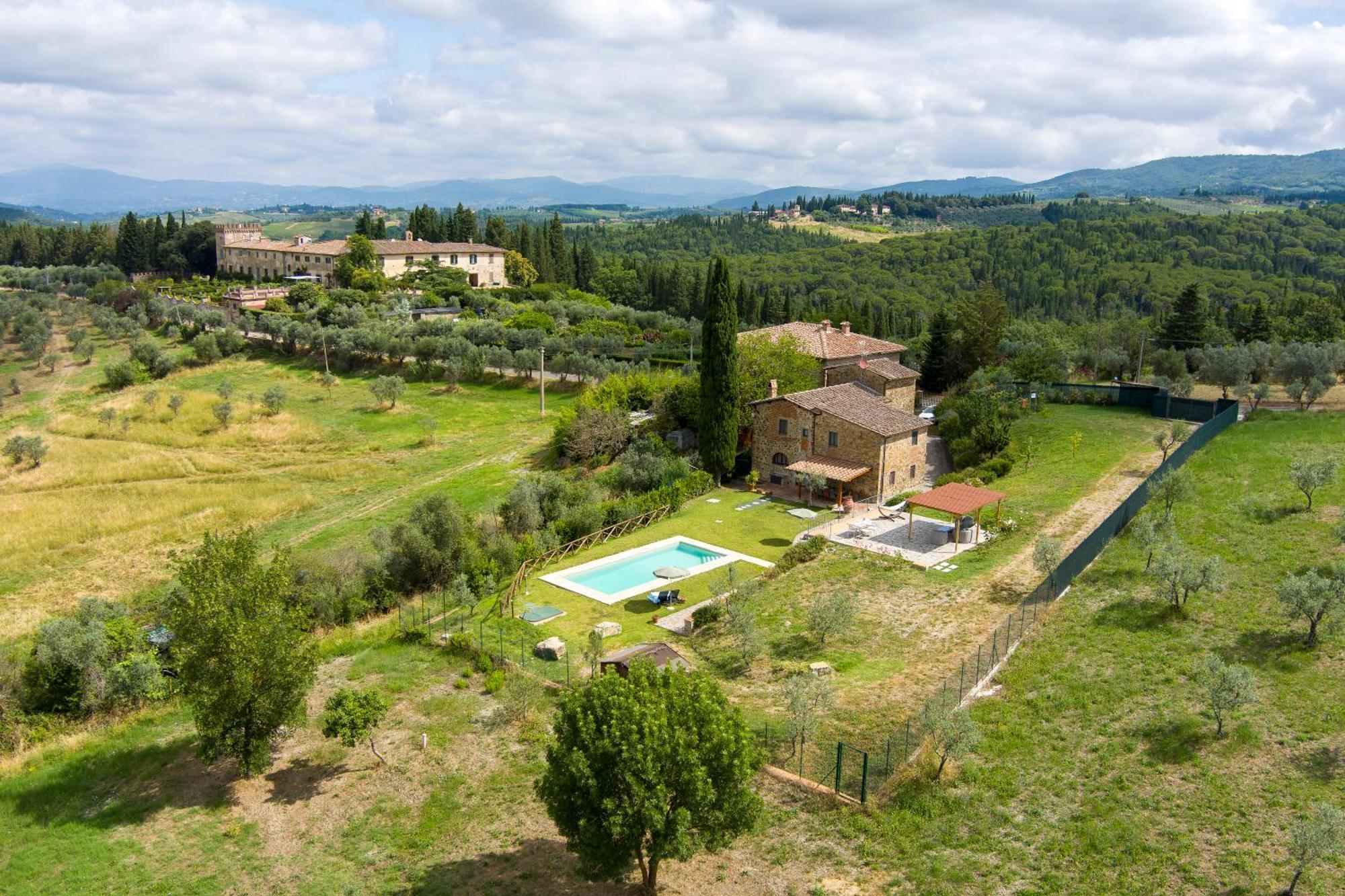 Villa Sunset Greve in Chianti Extérieur photo