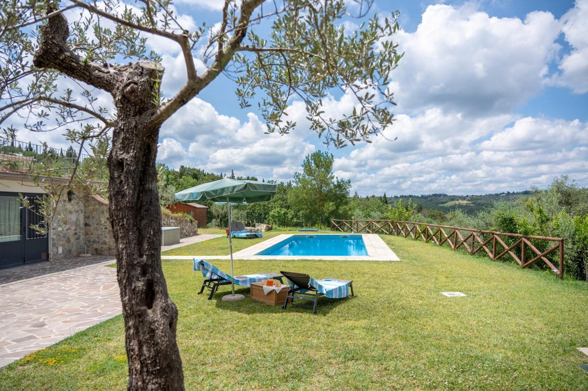 Villa Sunset Greve in Chianti Extérieur photo