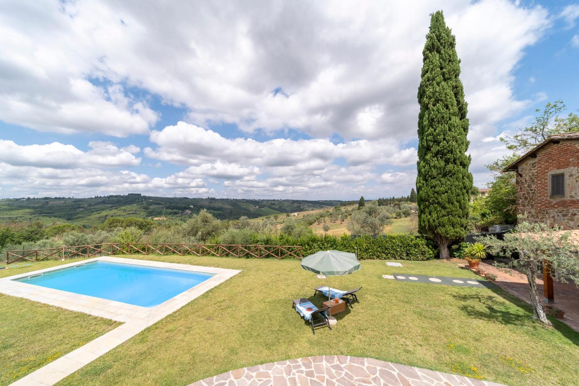 Villa Sunset Greve in Chianti Extérieur photo